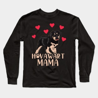 Hovawart Sheepdog With Glitter Puppy Gift Long Sleeve T-Shirt